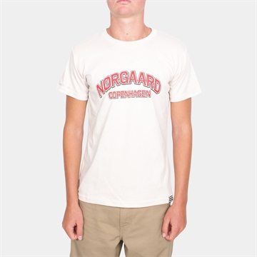 Mads Nørgaard Printed Thorlino Tee Rainy Day